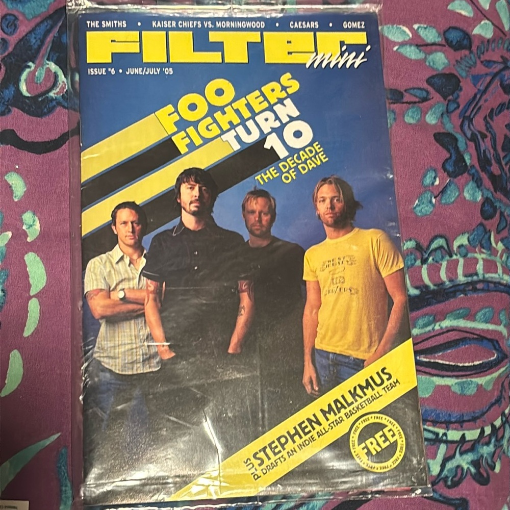 Vintage Foo Fighters Magazine